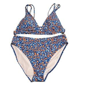 Plus Size Bikini set with floral pattern size 3XL